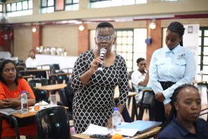 Stakeholders during Q&A session.